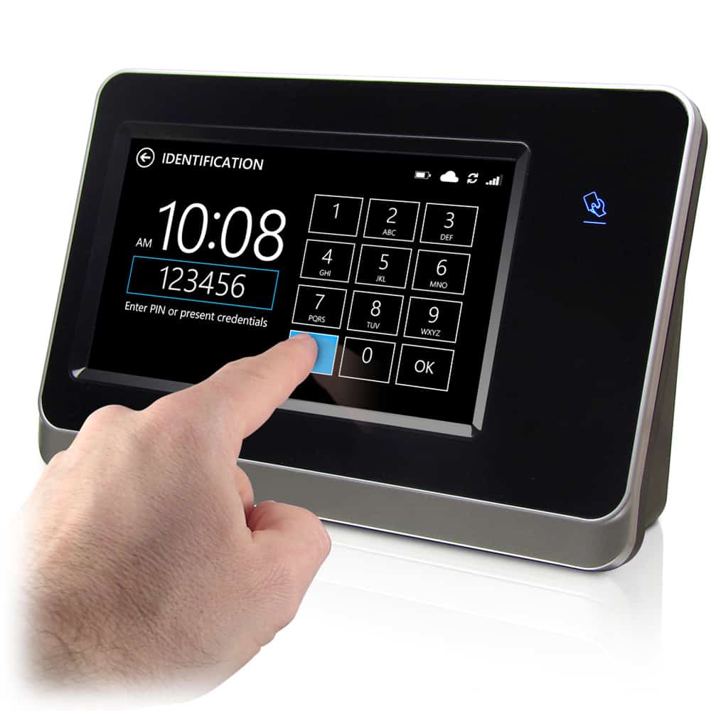 CT70 TouchScreen Time Clock for PayClock Online Only